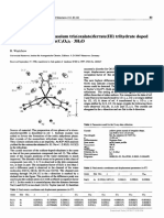 Crystal Structure of Potassium Tris (Oxalato) Ferrate (Iii) Trihydrate Doped With Sodium, K .9nao - Ife (C20) 3 3H 0