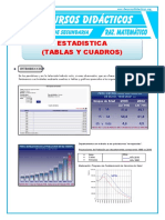 Estadisticos para Primero Secundaria