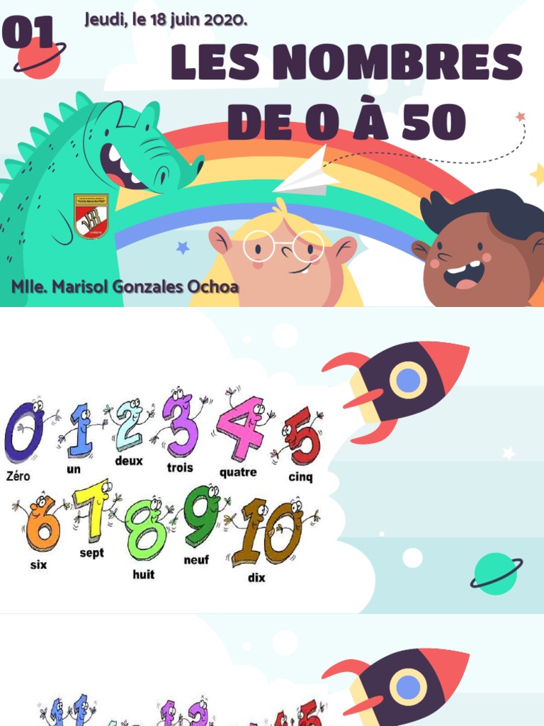 Activités sur les nombres de 0 à 50 | PDF | Évolution de carrière