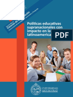 Politicaseducativas Supranacionales