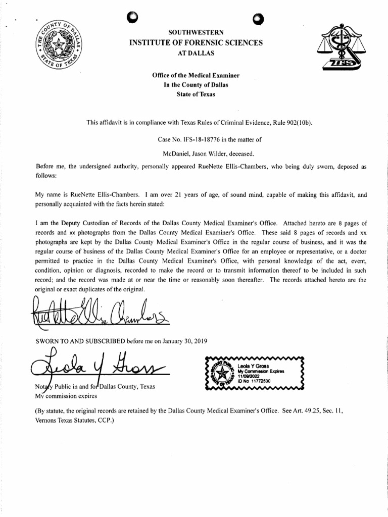 Final Autopsy Report PDF