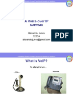 A Voice Over IP Network - Presentation