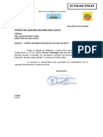 Oficio 064 Informe Pedagógico Mes de Junio