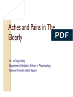 Aches and Pains in The Elderly: Diagnosis and Treatment