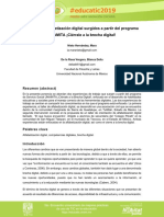 Talleres de Alfabetización Digital Surgidos A Partir Del Programa UNAMITA ¡Ciérrale A La Brecha Digital!