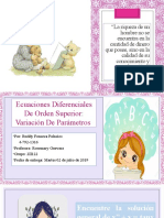 Tarea N°3 Variación de Parametros por. Ruddy Fonseca 4-792-1316  2II122