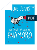 Jeans - Blue - No Sonrias Que Me Enamoro