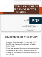 Fundamental Analysis of Selected FMCG Sector Shares