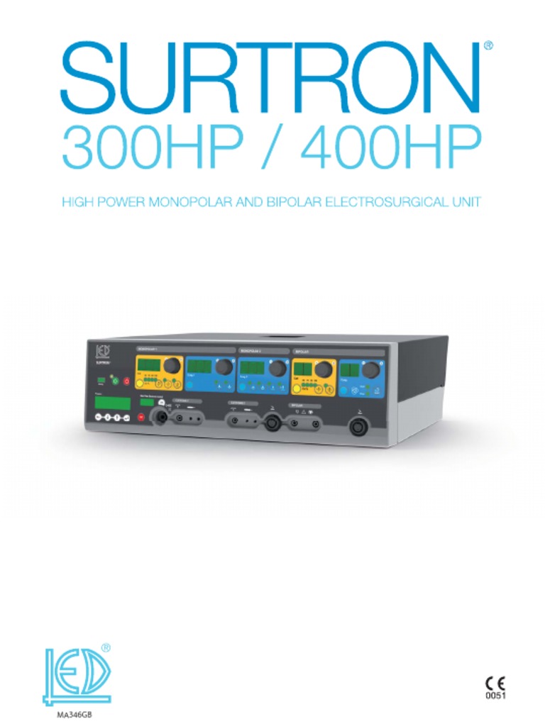 Monopolar Cutting Electrosurgical Unit SURTRON® 50D LED, 58 OFF