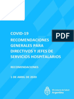 0000001890cnt Covid19 Recomendaciones para Directivos y Jefes de Servicio Hospitales