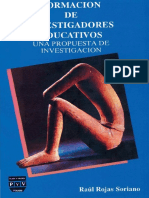 Formacion Investigadores Educativos Rojas Soriano PDF