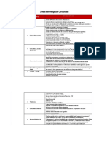 Líneas de investigación y temas sugeridos