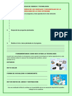 Ficha de Ciencia y Tecnología