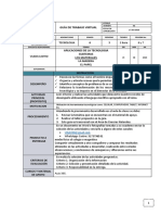 Guía de Trabajo Virtual de Tecnologia Grado Sexto Tercer Periodo PDF