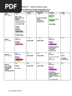 Nrse 144 Calendar Spring 2020 Group B