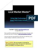 Local Market Master®: Using High Technology For