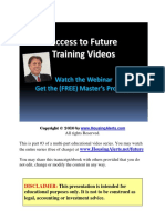 Access To Future Training Videos: Watch The Webinar Get The (FREE) Master's Program