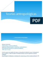 TEORIAS ANTROPOLOGICAS