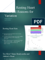 Healthy Resting Heart Rate and Reasons For Variation