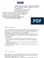 Aireación para Potabilizacion Del Agua