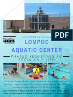 Lompoc Aquatic Center Schedule July 2020