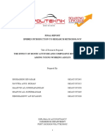 Final Report Dpb5023 Introduction To Research Methodology