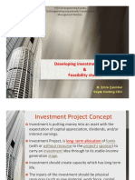 Developing Investment Projects & Feasibility Studies