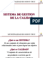 Implementación de un Sistema de Gestión de Calidad en la Municipalidad de Godoy Cruz