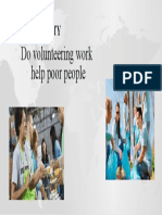 Cartaz Help Poor People