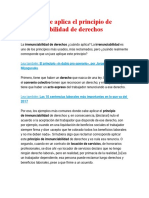 Cuándo Se Aplica El Principio de Irrenunciabilidad de Derechos Laborales