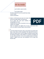 Dinámica: Miedos al regresar sola a casa