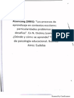 U5 48 AIZENCANG Los Procesos de Aprendizaje en Contextos Escolares (Particularidades, Problemas y Desafíos) PDF