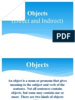 (Direct and Indirect) : Objects