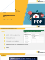 Semana 8 Distribuciones de Probabilidad Continua PDF