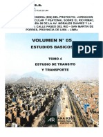 Volumen #5 Estudios Basicos Tomo 4 Estudio de Transito y Transporte PDF