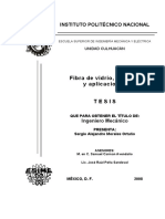 Fibra de Vidrio, Pruebas y Aplicaciones: Instituto Politécnico Nacional