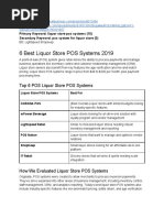 Best Liquor Store POS