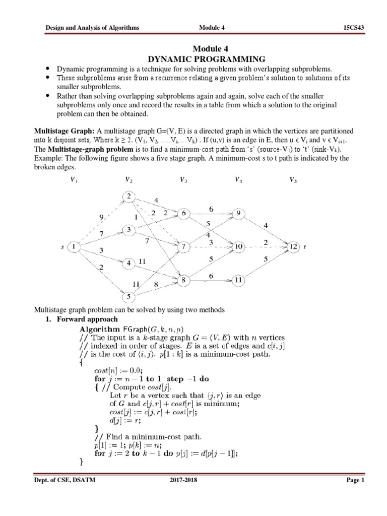 Dynamic Programming | PDF | Theoretical Computer Science | Mathematical ...