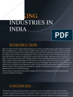 Banking: Industries in India