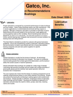 Gatco, Inc.: Grease Lubrication Recommendations For Gatco Rotary Bushings and Tool Holders