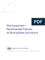 Risk Assessment Recommended Practice - Canada