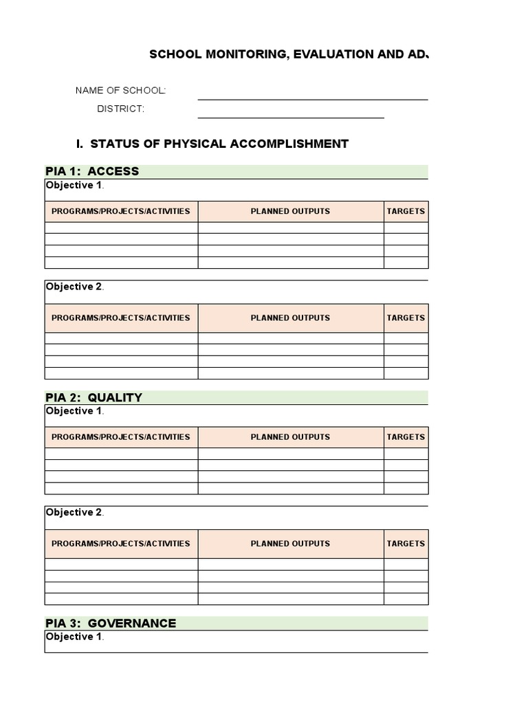 MEA Report: School Evaluation Summary | PDF | Business | Finance ...