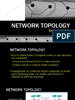 Network Topology: By: Al A. Laurio TLE Teacher