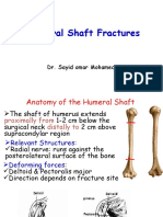 Humeral Shaft Fractures: Dr. Sayid Omar Mohamed
