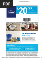 Lowes Coupon