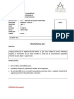 Nics y NIIF Con Incidencia Tributaria EXAMEN PARCIAL 2020 I