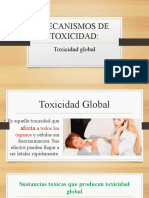 Mecanismos de Toxicidad Global