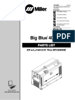 Miller Big Blue 400cx Parts Manual