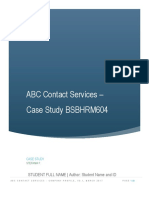 BSBHRM604 - Case Study PDF