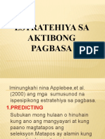 Estratehiya Sa Aktibong Pagbasa